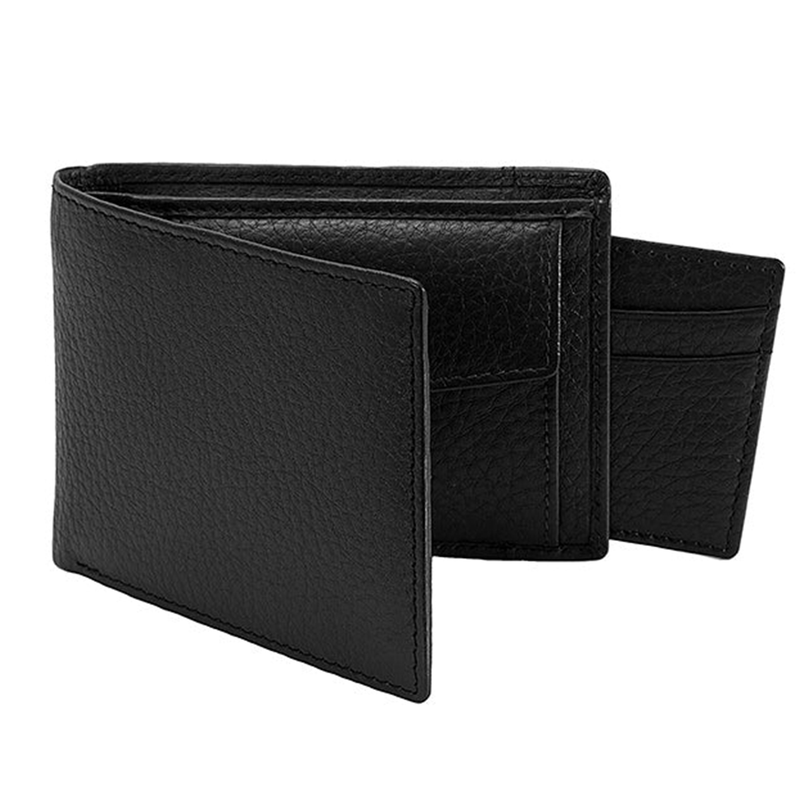 Dents Pebble Grain Leather Billford Wallet And Removeable Credit Card Holder With RFID Blocking Protection