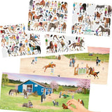 Depesche Create Your Happy Horses Colouring Book