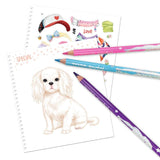 Depesche Create Your TOPModel Doggy Colouring Book