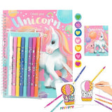 Depesche Ylvi Colouring Book With Pen Set