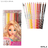 Topmodel Coloured Pencil Set - Skin And Hair Colours
