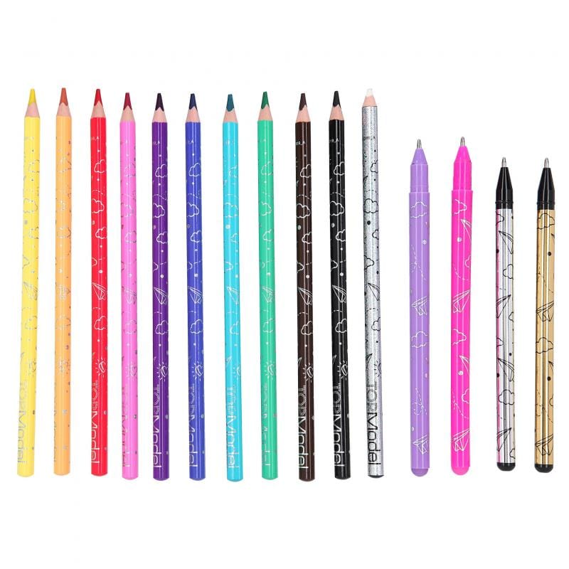 Topmodel Colouring Book With Pen Set topmodel-colouring-book-with-pen-set