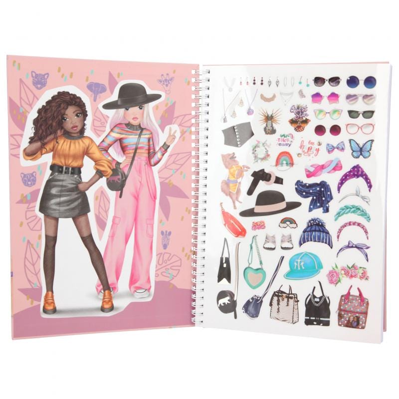 Topmodel Colouring Book With Pen Set Elys Wimbledon topmodel-colouring-book-with-pen-set-elys-wimbledon