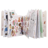 TOPModel Kitty Colouring Book Figural KITTY and DOGGY