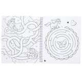 Ylvi Colouring Book With Unicorn & Sequins