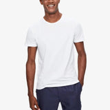 Derek Rose Modal Crew Neck Tee White