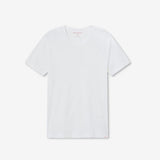 Derek Rose Modal Crew Neck Tee White