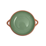 Dexam Sintra Large Glazed Terracotta Tapas Dish in Green