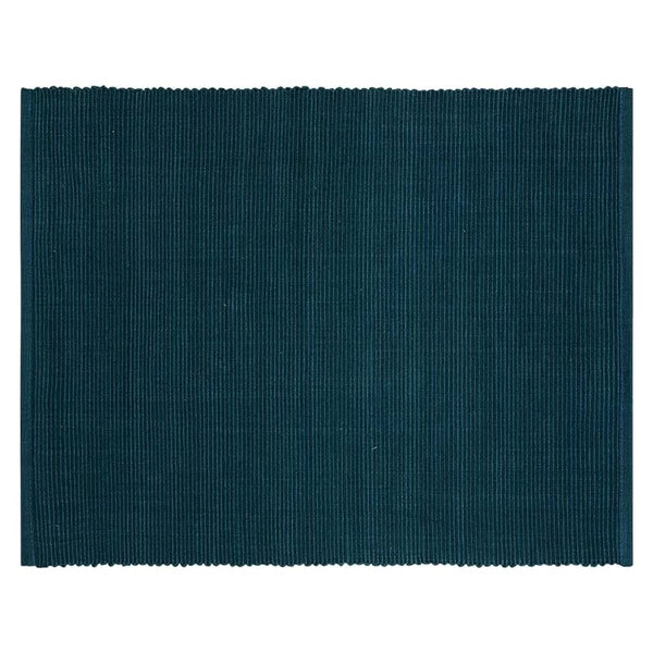 Dexam Sintra Recycled Cotton Spotted Napkin and Placemat Set In Ink Blue