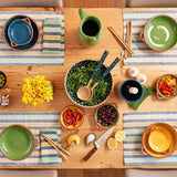 Dexam Sintra Small Glazed Terracotta Tapas Dish In Green