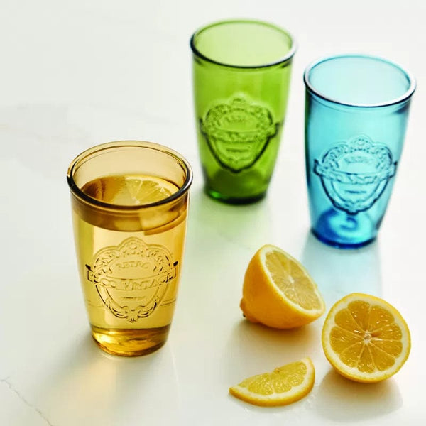 Dexam Sintra Recycled Glass Tumbler In Ochre