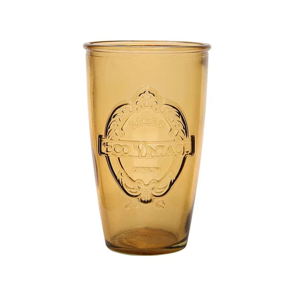 Dexam Sintra Recycled Glass Tumbler In Ochre