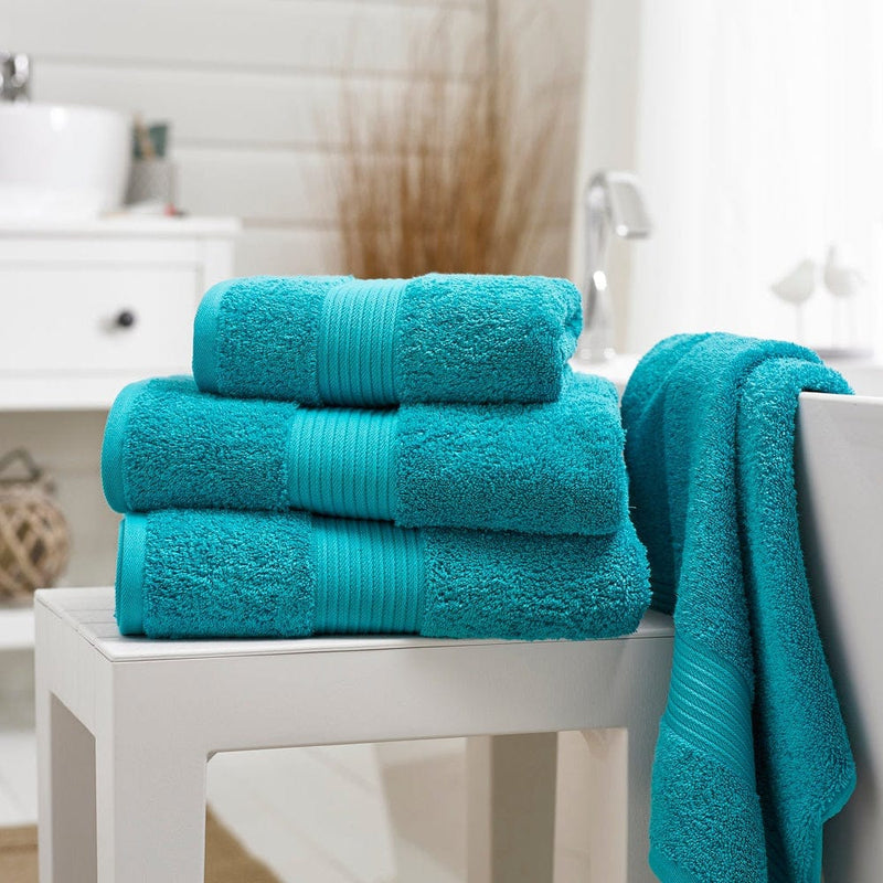 Deyongs Bliss Supersoft Pima Towel Teal
