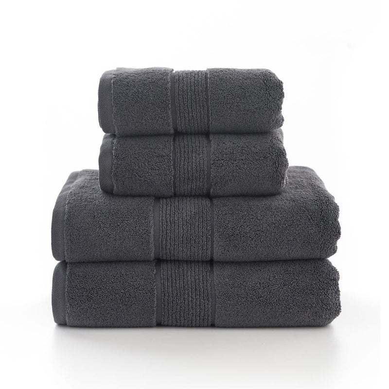Deyongs Winchester 700gsm Zero-Twist Cotton Towels Charcoal