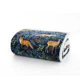 Deyongs Fox And Deer Sherpa Throw 140x180cm