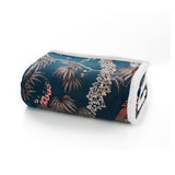 Deyongs Peacock Sherpa Throw 140cm x 180cm in Petrol