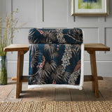 Deyongs Peacock Sherpa Throw 140cm x 180cm in Petrol