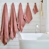 Deyongs Egyptian Embrace Face Cloth Towel In Rose