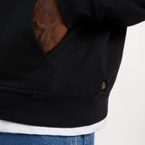 Dickies Aitkin Zip Pullover Hoodie In Black