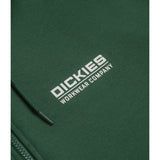 Dickies Bolivar Full Zip Hoodie In Pine Needle Green