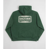 Dickies Bolivar Full Zip Hoodie In Pine Needle Green