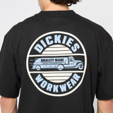 Dickies Circle Short Sleeve Tee In Black