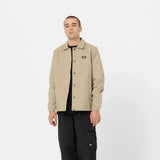 Dickies Oakport Coach Jacket In Khaki