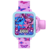 Disney Lilo & Stitch Pink Strap Projection Watch