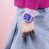 Disney Lilo & Stitch Pink Strap Projection Watch