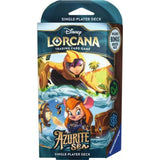 Disney Lorcana TCG Azurite Sea Set 6 - Emerald & Sapphire Starter Deck