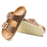 Birkenstock Arizona Big Buckle Oiled Leather 'REGULAR' In Cognac