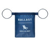 Dock & Bay Ballast Pillow In Whitsunday Blue