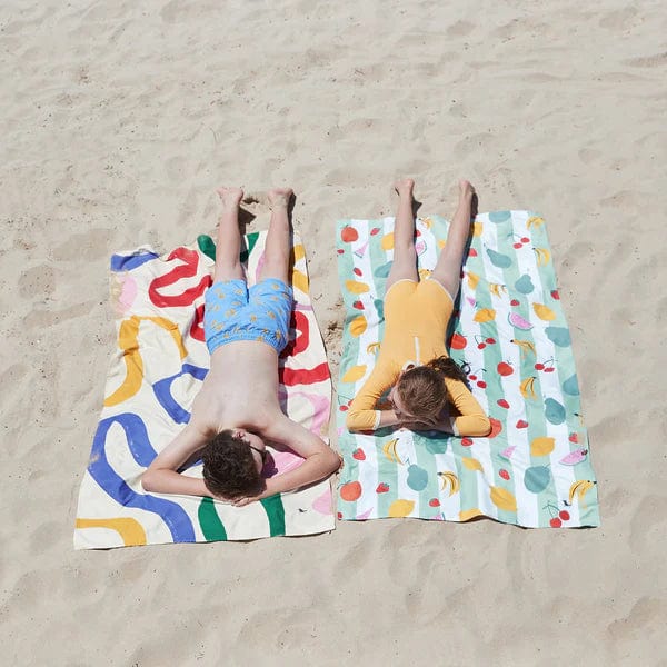 Dock & Bay Kids Beach Towels - Five a Day Medium (130x70cm)