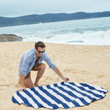 Dock & Bay Quick Dry Towels Round Whitsunday Blue