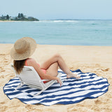 Dock & Bay Quick Dry Towels Round Whitsunday Blue