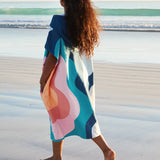 Dock & Bay Get Wavy Poncho Small