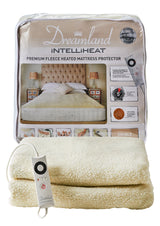 Dreamland Intelliheat Fleece Heated Mattress Topper