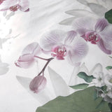 Dreams & Drapes Soiree Lotus Floral Print 100% Cotton 200 Thread Count Duvet Cover Set
