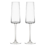 DRH Collection Set of 2 Empire Champagne Flutes
