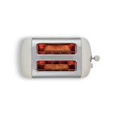 Dualit 2 Slice Toaster In Canvas White