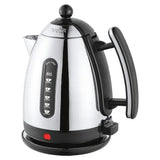 Dualit DA7201 Lite 1.5L Cordless Stainless Steel Jug Kettle In Black