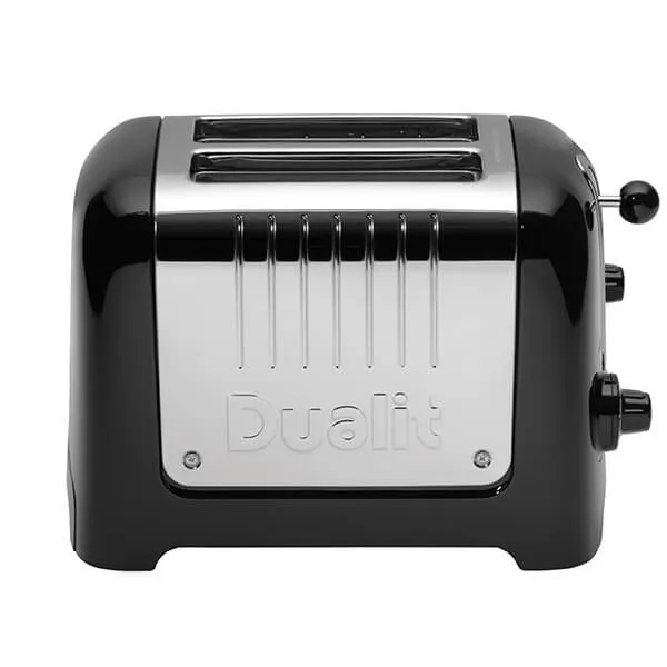 Dualit Classic Lite 2 Slot Toaster In Gloss Black
