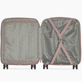 Dune London Pink Onella 4-Wheel Large Suitcase 70cm