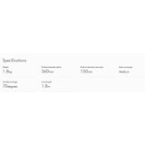 Dyson Cool™ CF1 Desk Fan In Silver White