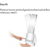 Dyson Cool™ CF1 Desk Fan In Silver/White