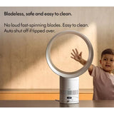 Dyson Cool™ CF1 Desk Fan In Silver White