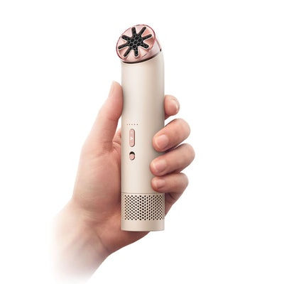 Dyson Hush Jet Mini Cool In Stone/Blush