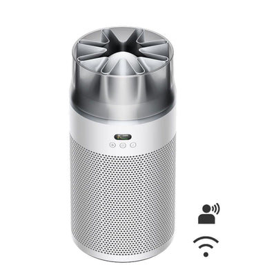 Dyson HushJet™ Purifier Compact HJ10 In White/Silver