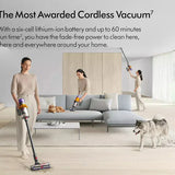 Dyson V15™ Detect Stick Vacuum Cleaner  60 Minutes in Silver