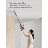 Dyson V8 Advanced Cordless Vacuum Cleaner In Silver/Nickel
